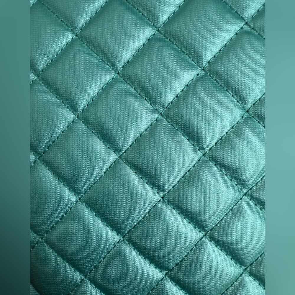 MZ Wallace Large Metro Pouch Aqua Teal - Picture 9 of 11